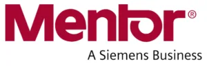 Mentor logo beside a section titled “What Is PADS PCB Design Software?” describing Siemens PADS as a desktop PCB layout software package used for PCB design.