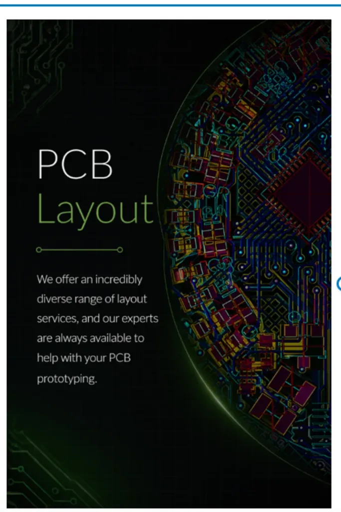 Professional PCB layout design with precise routing and engineering support for prototyping projects
