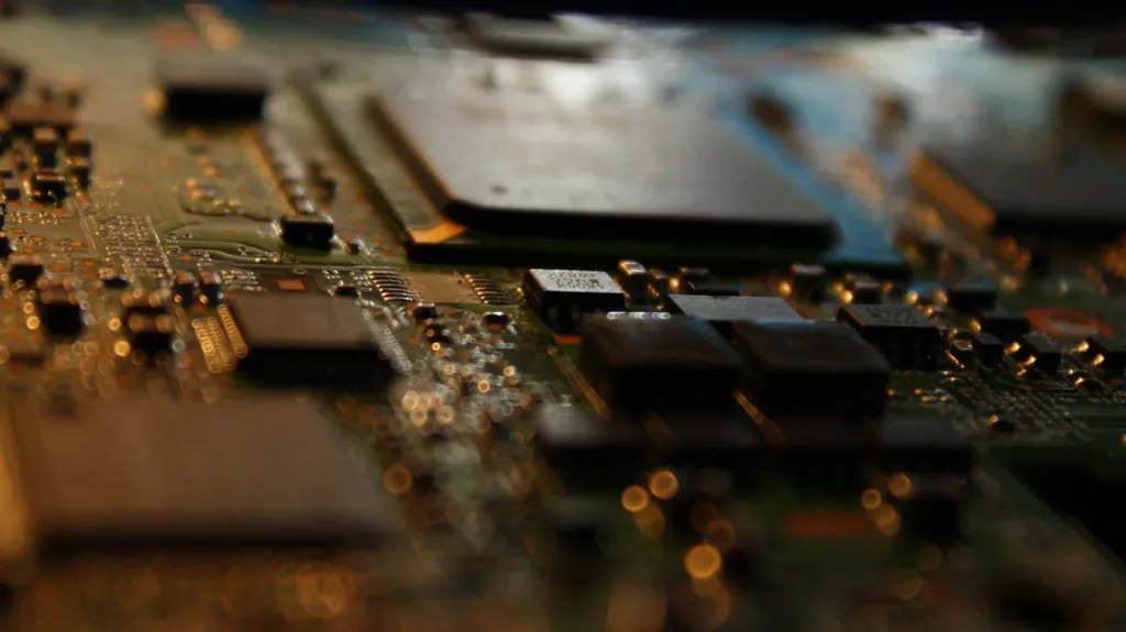 High-density PCB assembly using copper and epoxy-filled vias