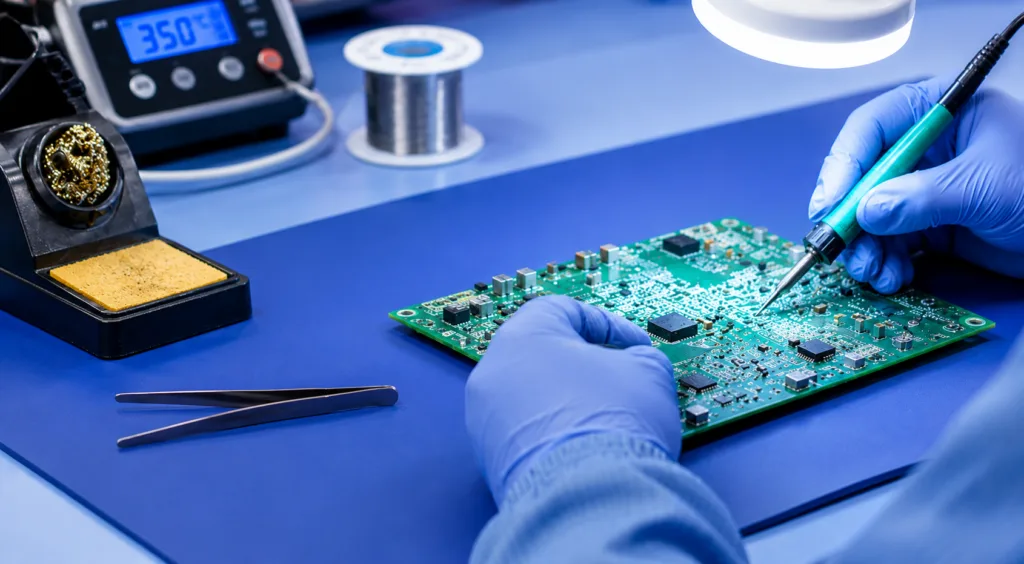 turn-key PCB assembly services for flex PCB, rigid-flex PCB, BGA, QFP, and SMT assembly projects