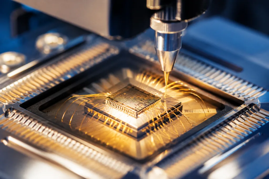 Wire bonding technology used in semiconductor and microelectronics assembly