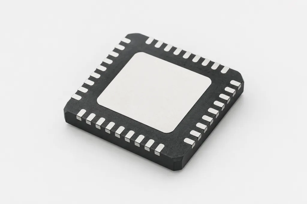QFN semiconductor package used in wire bonding assembly