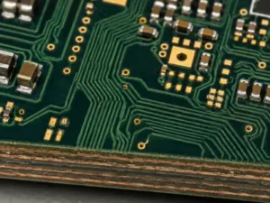 Multilayer PCB stack-up with controlled impedance signal traces