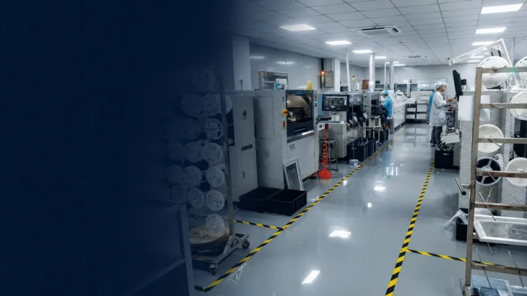 Topline Circuit SMT production line for PCB assembly in Shenzhen