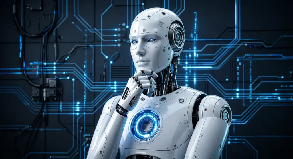 Industrial robot using high Tg flex PCBs for compact electronics