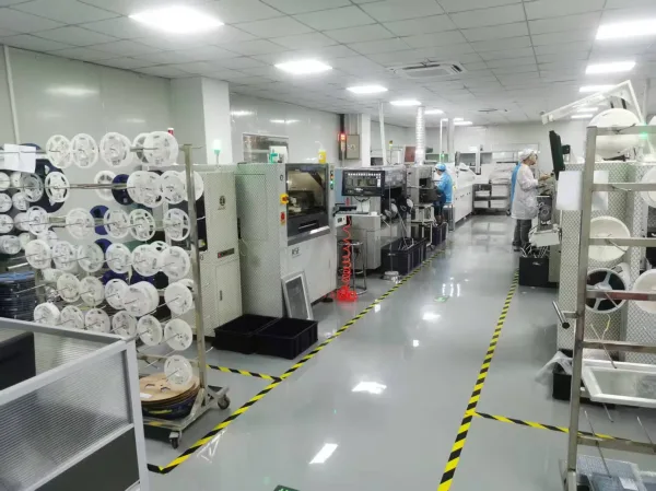 Topline Circuit automated PCB assembly production facility