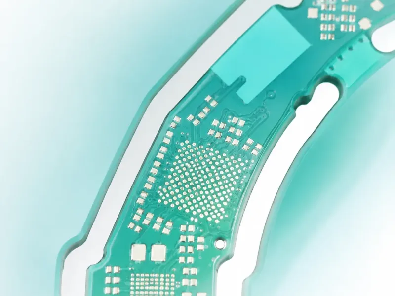 Flexible HDI PCB with fine-pitch pads and high-density routing